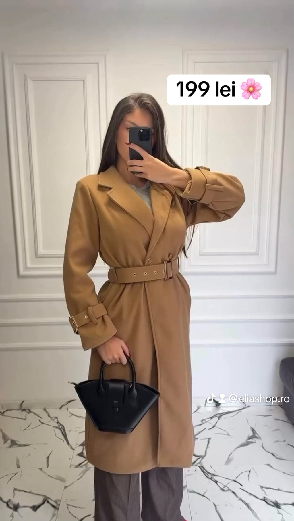 Palton Jessica - eLiaShop.ro Magazin de haine online