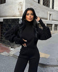 COMPLEU ILIA - NEGRU - eLiaShop.ro Magazin de haine online