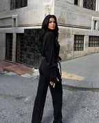 COMPLEU ILIA - NEGRU - eLiaShop.ro Magazin de haine online