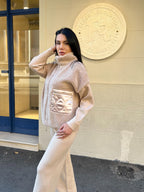 COMPLEU KATE - BEIGE - eLiaShop.ro Magazin de haine online