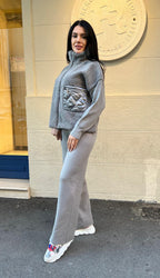 COMPLEU KATE - GRI - eLiaShop.ro Magazin de haine online