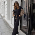 COMPLEU LEOPARD DIN BUMBAC - eLiaShop.ro Magazin de haine online