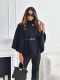 PALTON CLOVER - NEGRU - eLiaShop.ro Magazin de haine online